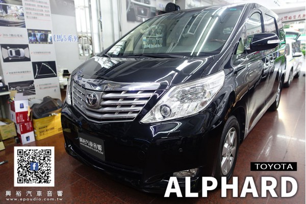 【TOYOTA 豐田】ALPHARD 安裝 CONVOX 7吋通用型安卓主機GT-701  |  專用12吋吸頂螢幕HR-1201