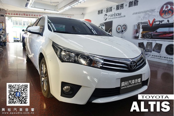 【TOYOTA 豐田】ALTIS 安裝 Pioneer先鋒TOYOTA ALTIS專用 DMH-ZS9350BT 9吋CarPlay藍芽觸控螢幕主機 | 倒車顯影