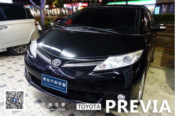 【TOYOTA PREVIA】安裝 CONVOX 專用 9吋無碟安卓機