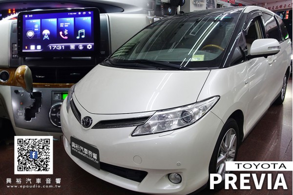 【TOYOTA 豐田】PREVIA 安裝 JHY XS27 10吋通用型安卓多媒體主機+360環景輔助系統