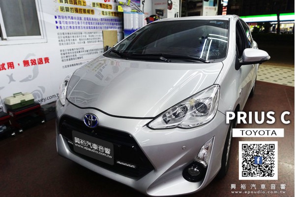 【TOYOTA 豐田】PRIUS C 安裝 Pioneer AVIC-F7500T 6.8吋螢幕主機