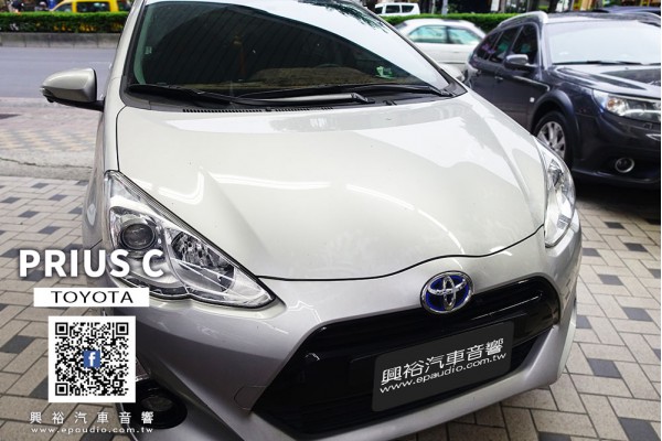 【TOYOTA 豐田】PRIUS C 安裝DynaQuest 通用型10吋安卓主機DMV-101A