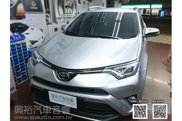 【TOYOTA 豐田】2017年 RAV4 安裝 制震墊 | 喇叭 | 擴大機 | 重低音 | 音箱 