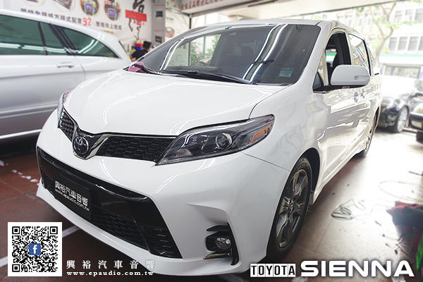 【TOYOTA 豐田】SIENNA 安裝 Rainbow分離式喇叭 | Pioneer超薄型主動式重低音喇叭