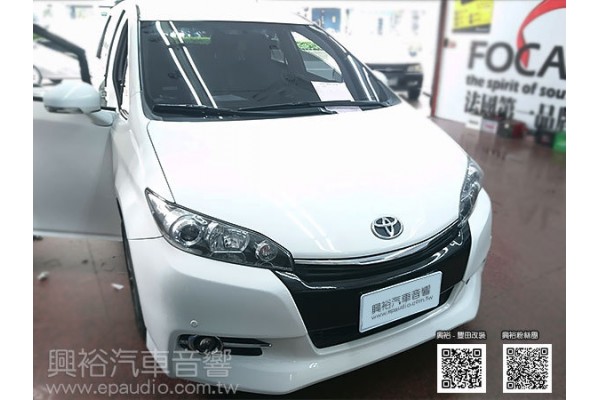 【TOYOTA 豐田】2013年WISH 改DynaQuest螢幕主機DMV-716A | ORO影音型胎壓W408  | 頭枕螢幕