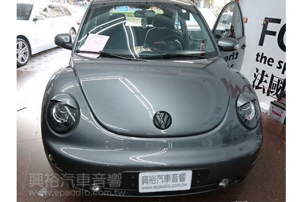 【VW 福斯】Beetle 金龜車 安裝衛星導航機|行車記錄器|倒車鏡頭