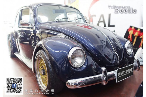 【VW 福斯】Beetle 金龜車 安裝 Pioneer DEH-S5050BT 藍芽主機|rainbow DL-C6.2喇叭|重低音|DLS XM40 擴大機