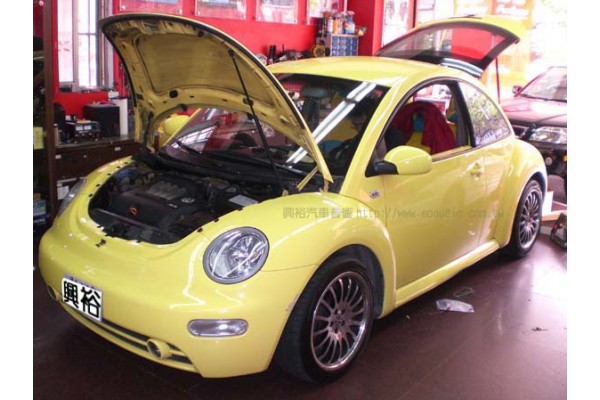 【VW 福斯】Beetle 金龜車 安裝伸縮螢幕主機