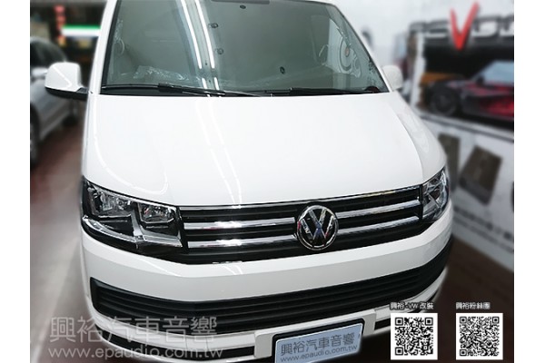 【VW 福斯】T6 安裝專款螢幕主機|倒車鏡頭