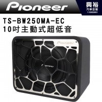 【Pioneer】TS-BW250MA-EC：10吋主動式超低音喇叭-含音箱 ＊先鋒公司貨